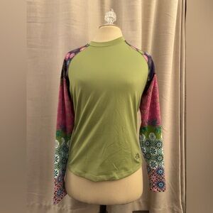 The North Face vapor wick Long Sleeve Women's active Top Size S